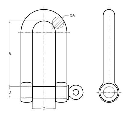 manille-droite-longue-a-oeil-inox-316-plan